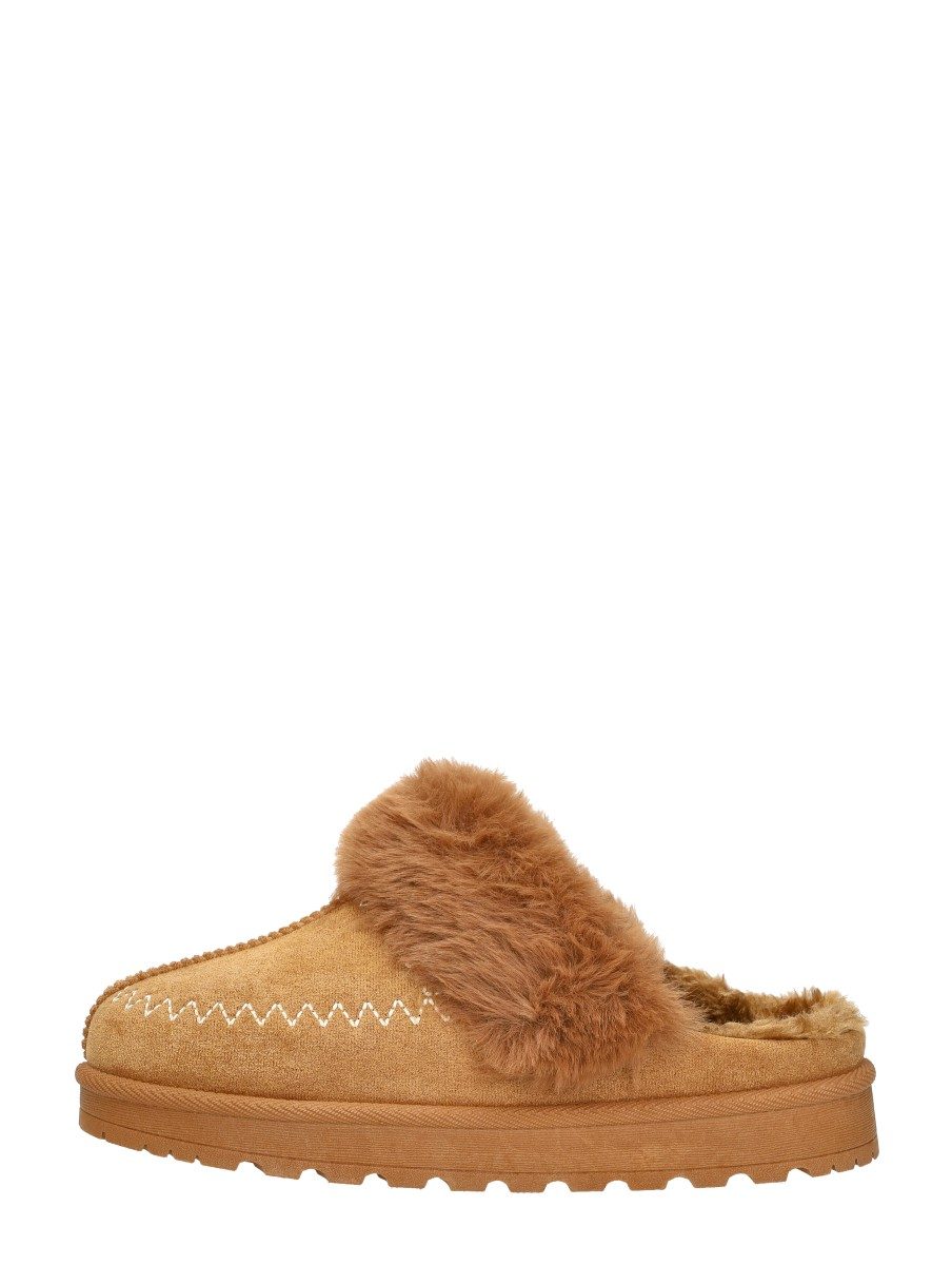 Sub55 Home Collection - Pantoffels Open – cognac