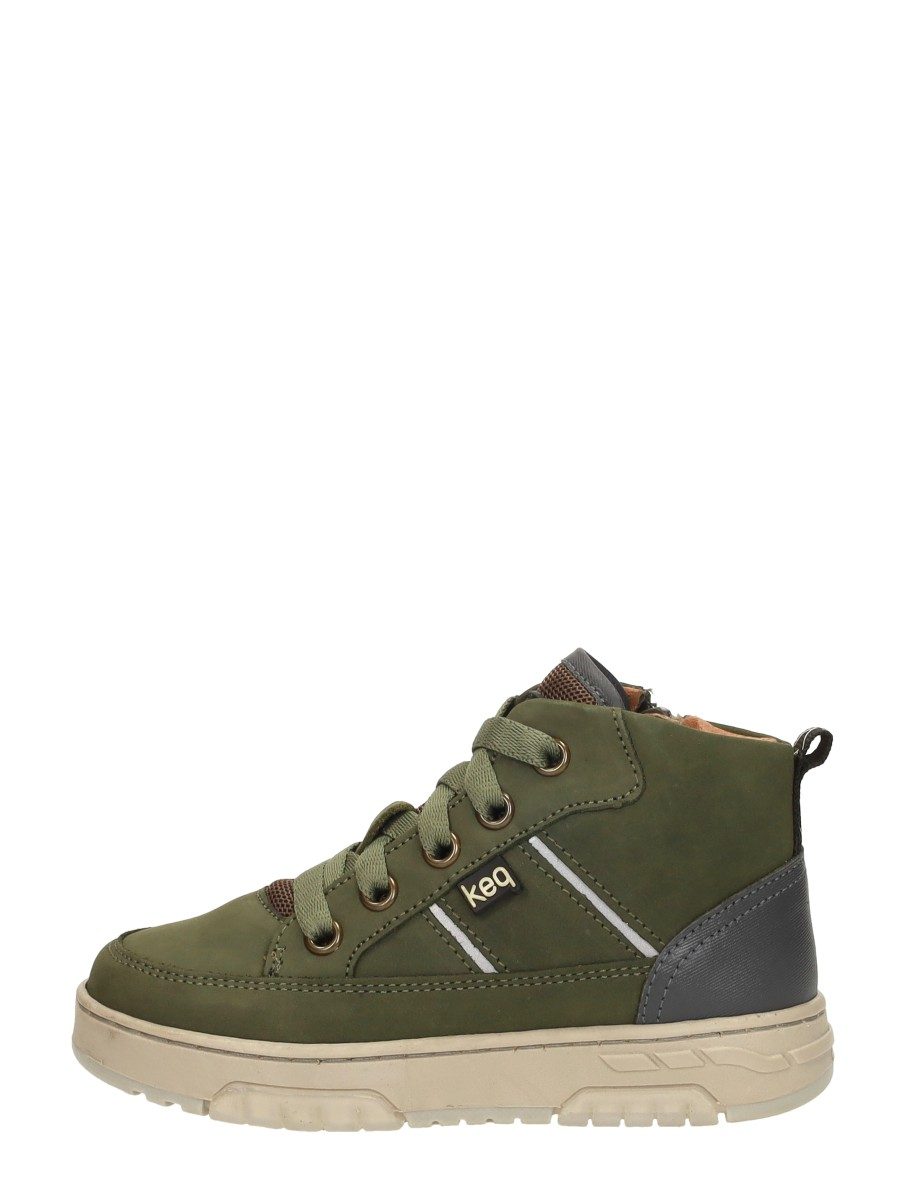 Keq - Veterschoenen Hoog – groen