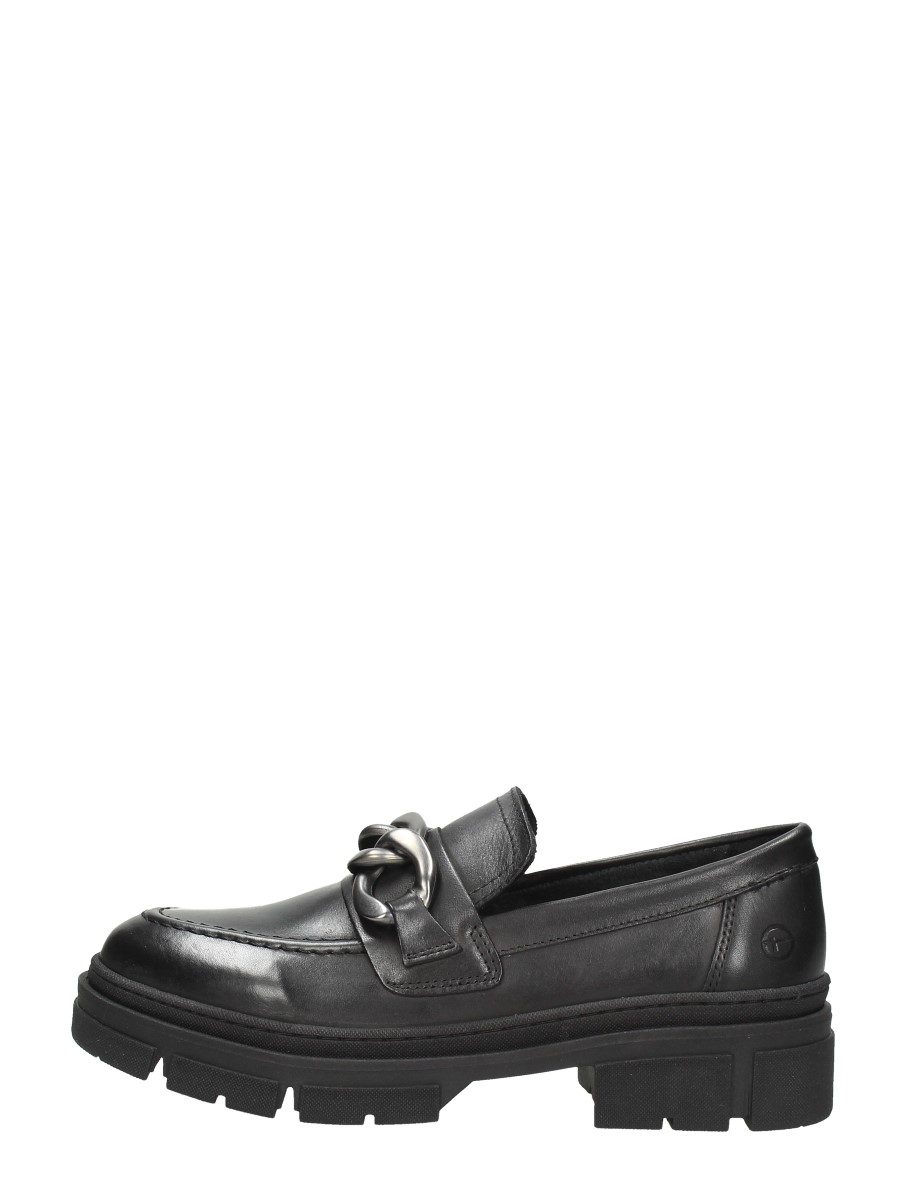Tamaris - Mocassin – zwart