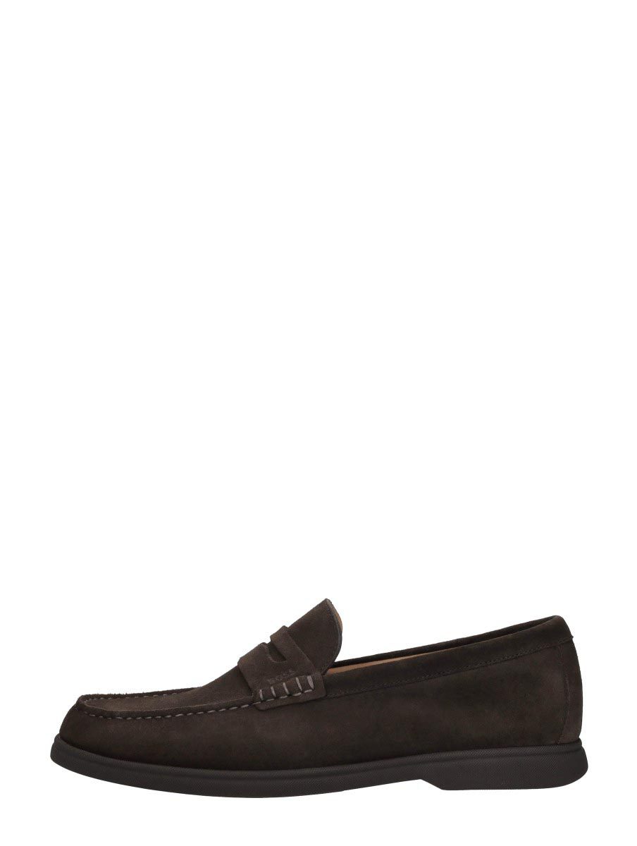 Hugo Boss - Sienne Loafer – donkerbruin