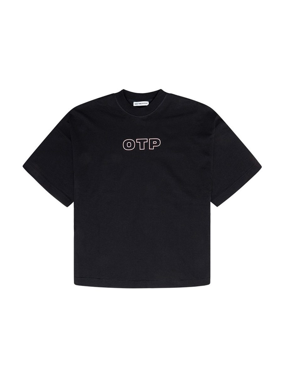Off The Pitch - Otp Tee Oversized Unisex – zwart