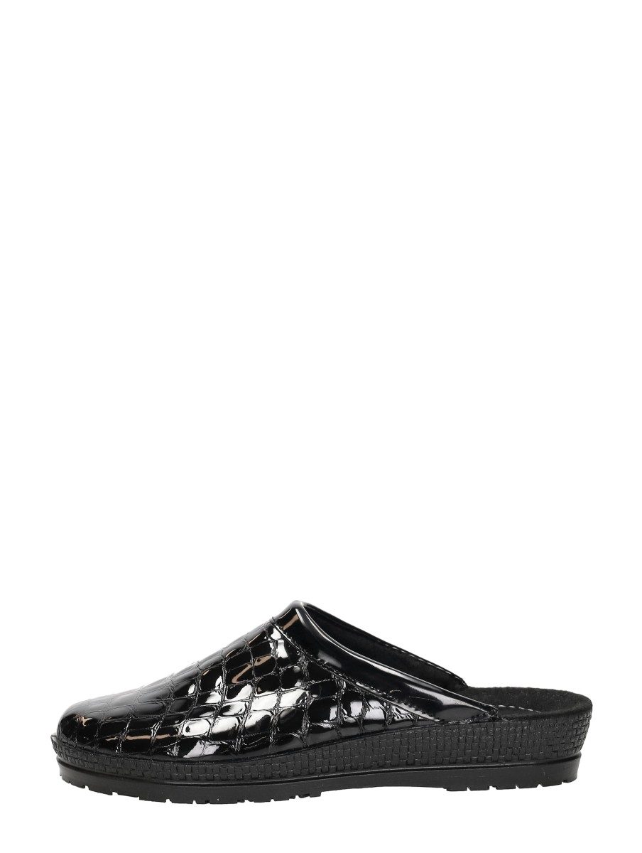 Rohde - Dames Pantoffels – zwart