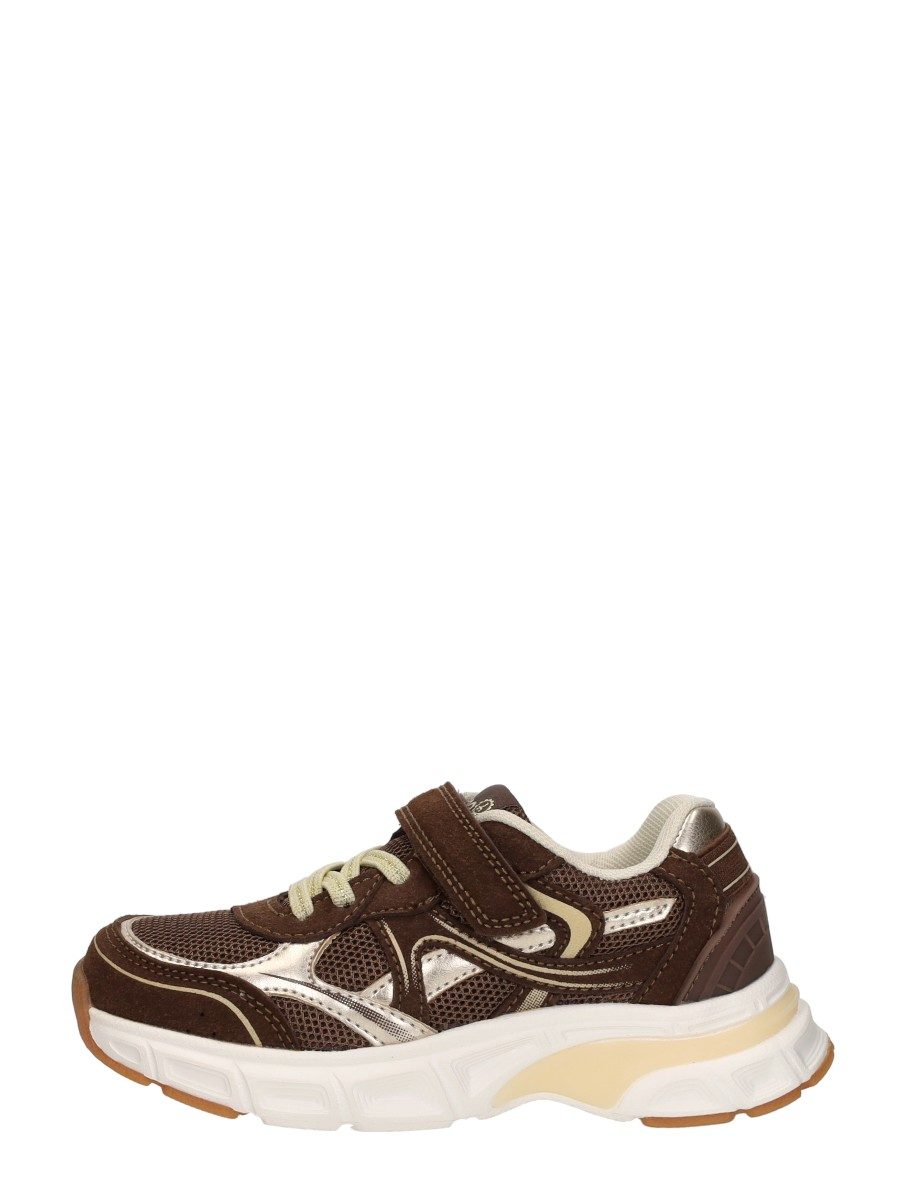 Keq - Sneakers Laag – donkerbruin
