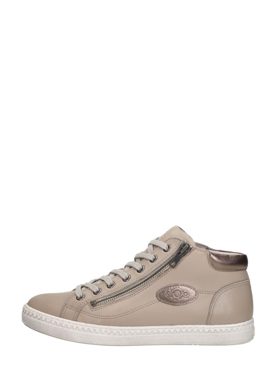 Aqa - Veterschoenen Hoog – taupe