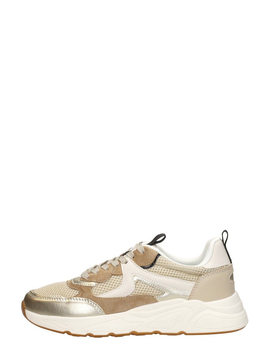 Sub55 - Sneakers Laag – goudkleur
