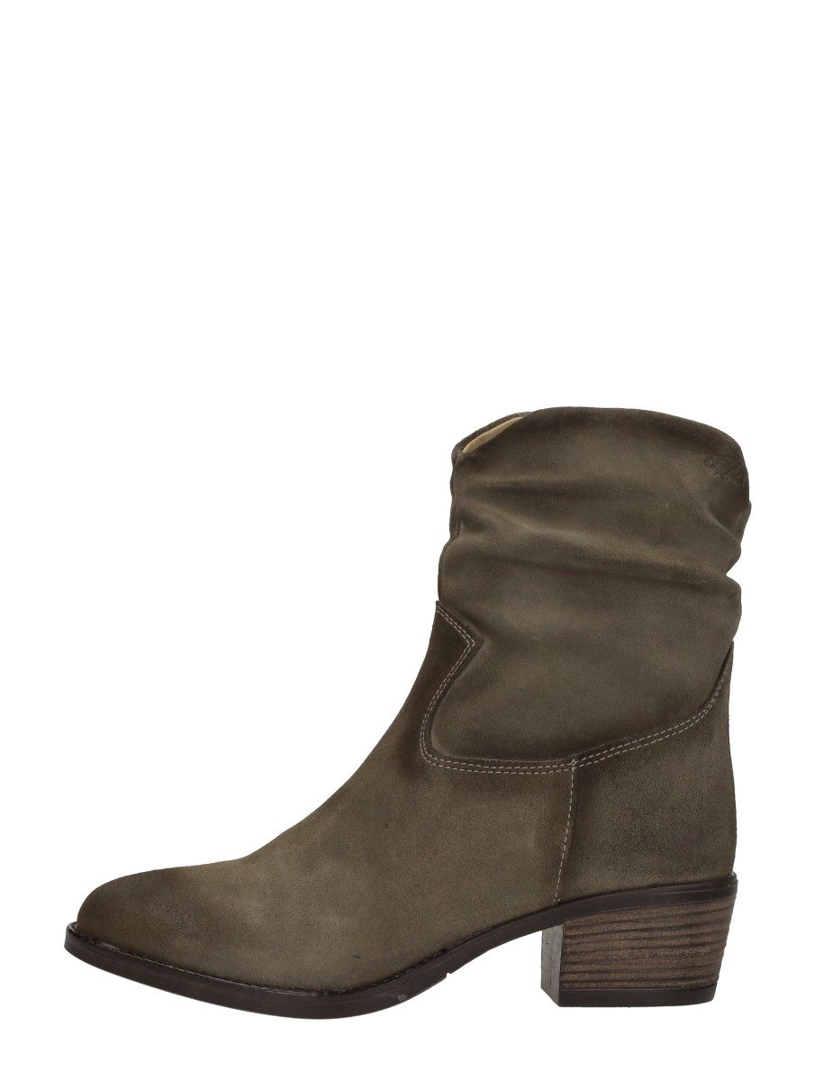 Aqa - Enkellaarsjes Hak – taupe