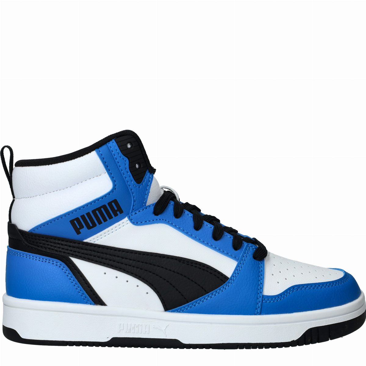 Puma Rebound V6 Mid Sneakers Jongens Blauw