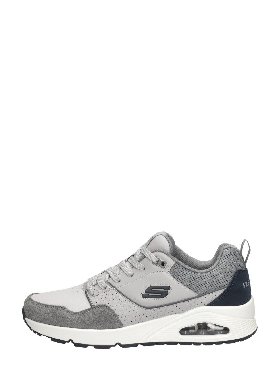 Skechers - Uno - Retro One – donkergrijs