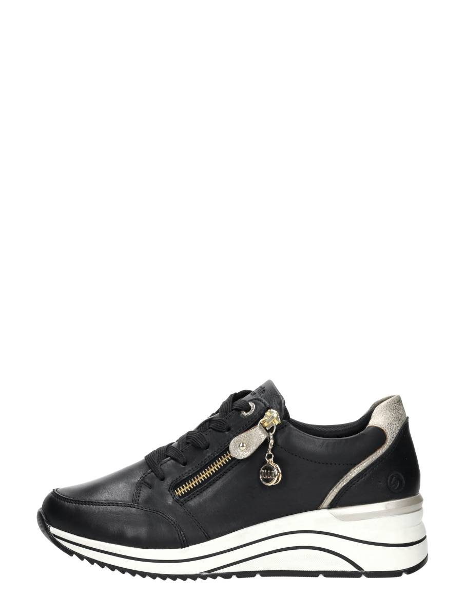 Remonte - Veterschoenen Laag – zwart