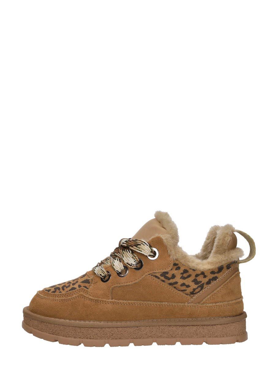 Shoecolate - Veterschoenen Laag – cognac