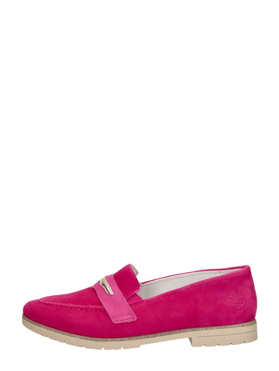 Rieker - Mocassin – fuchsia