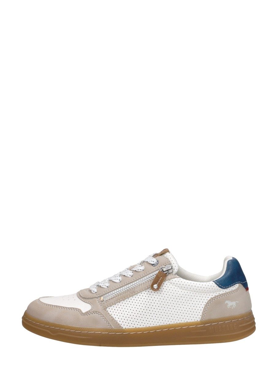 Mustang - Veterschoenen Laag – beige