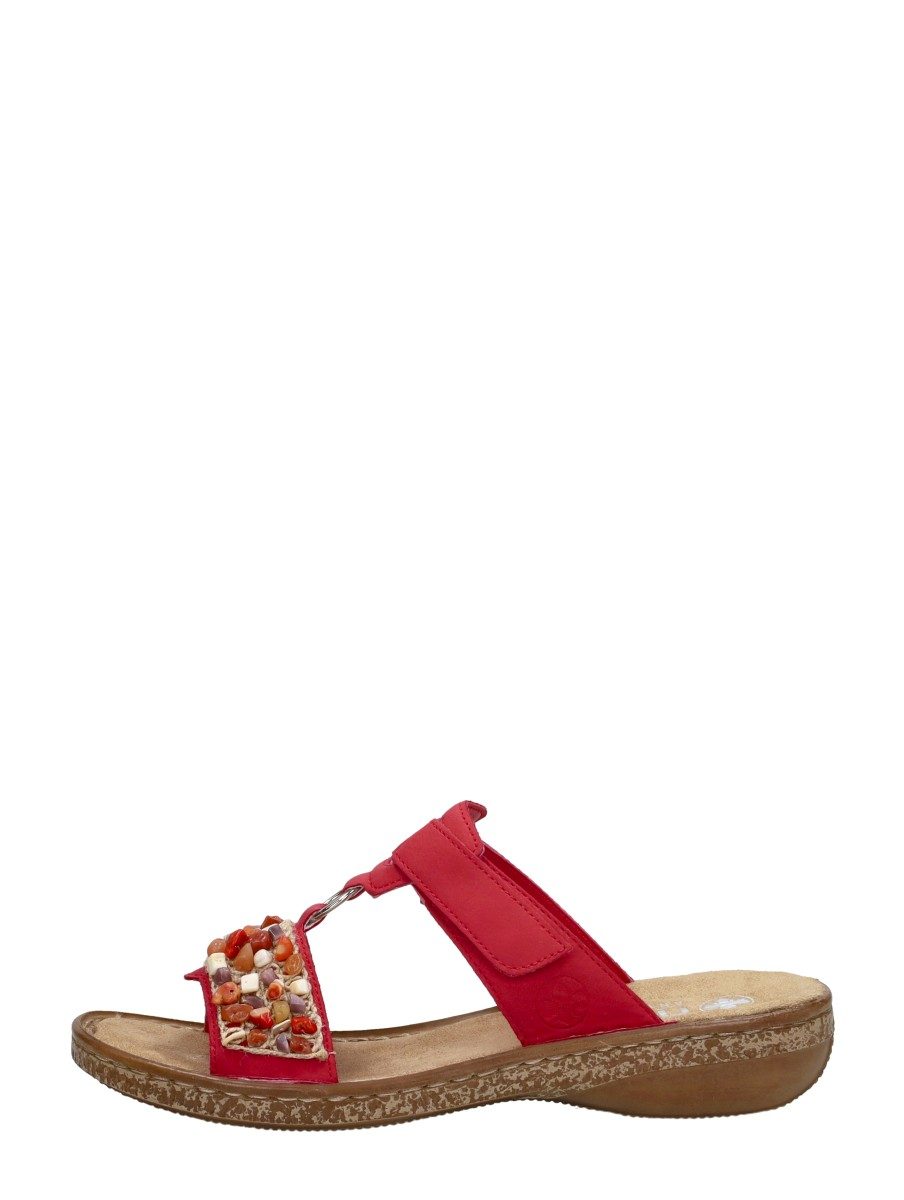 Rieker - Open Teen – rood