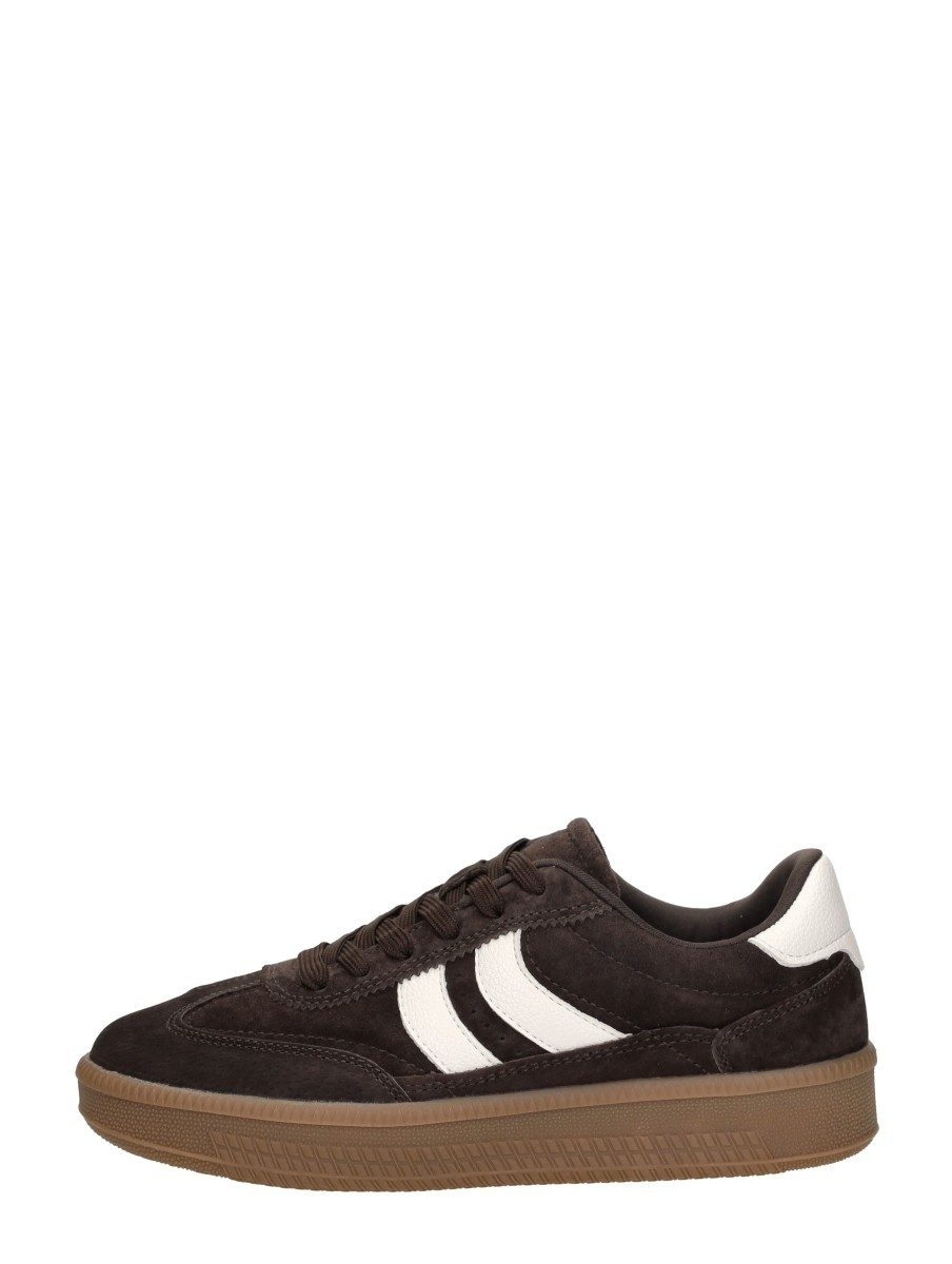 Sub55 - Sneakers Laag – donkerbruin