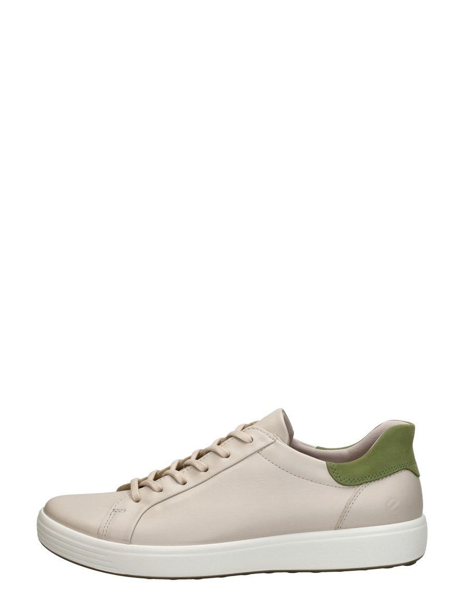 ECCO - Soft 7 Slip Lace – gebroken wit