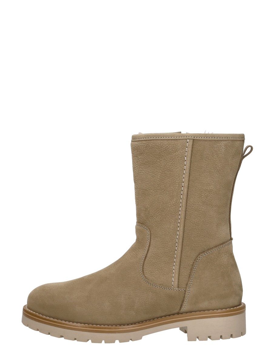 Sub55 - Enkellaarsjes Plat – beige