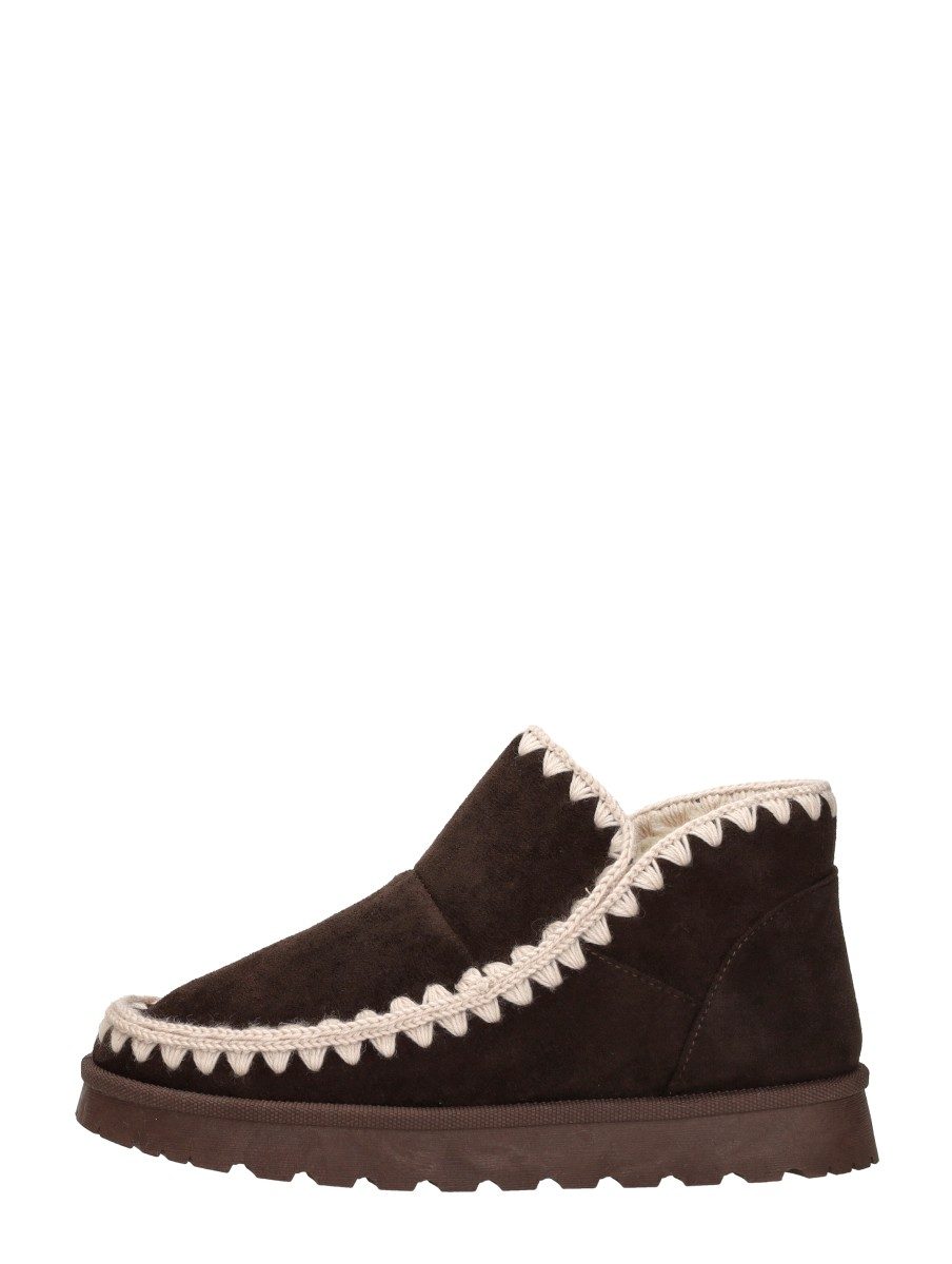 Sub55 Home Collection - Pantoffels Dicht – donkerbruin