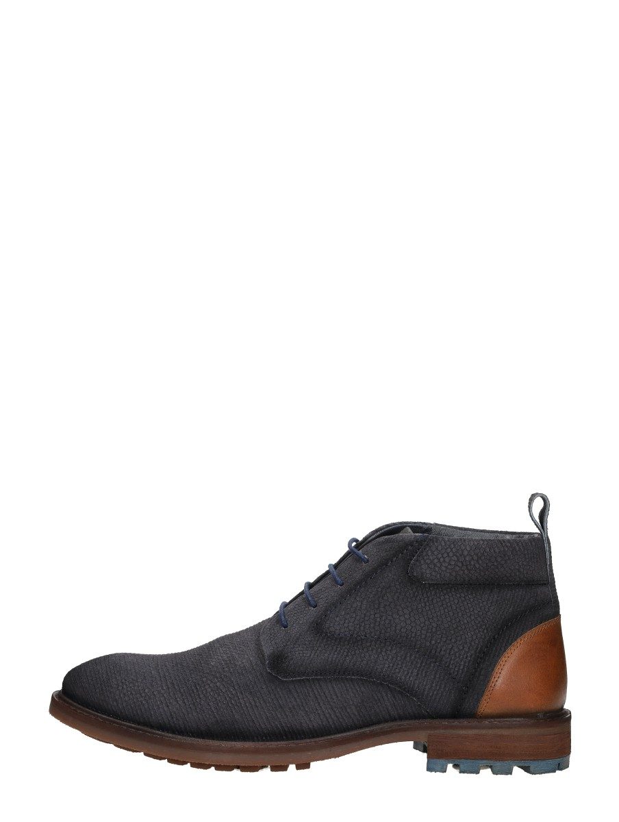 Sub55 - Veterschoenen Hoog – blauw