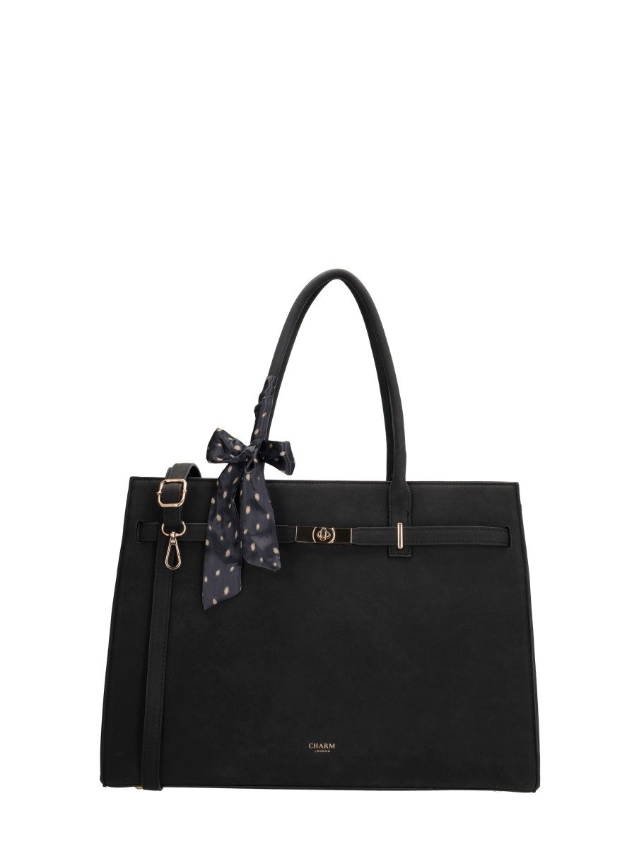 Charm London - Damestassen – zwart