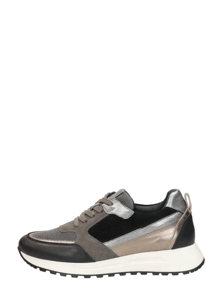 Aqa - Sneakers Laag – zwart