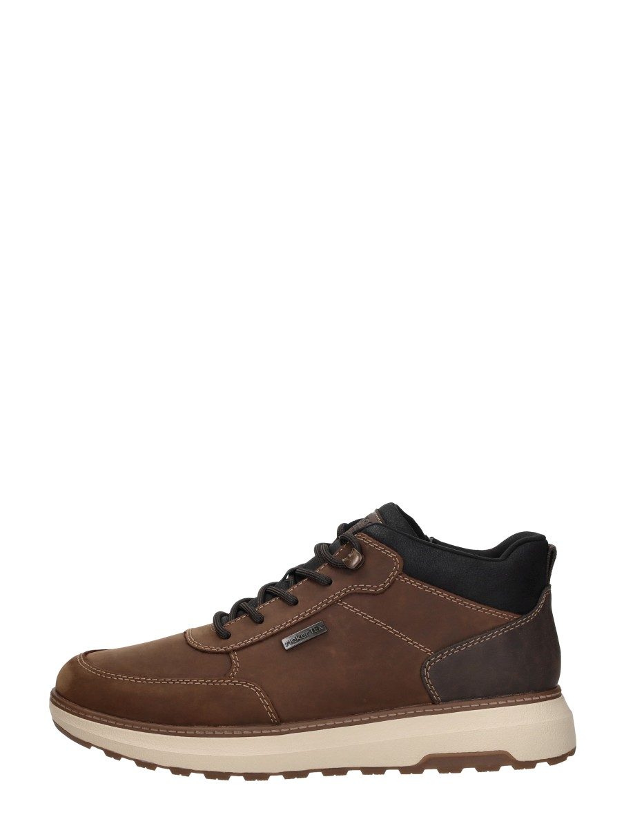 Rieker - Veterschoenen Hoog – cognac