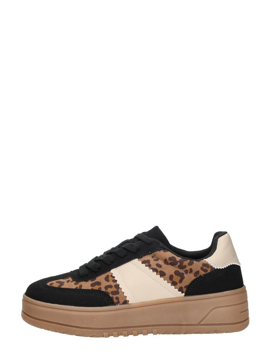 Sub55 - Sneakers Laag – zwart