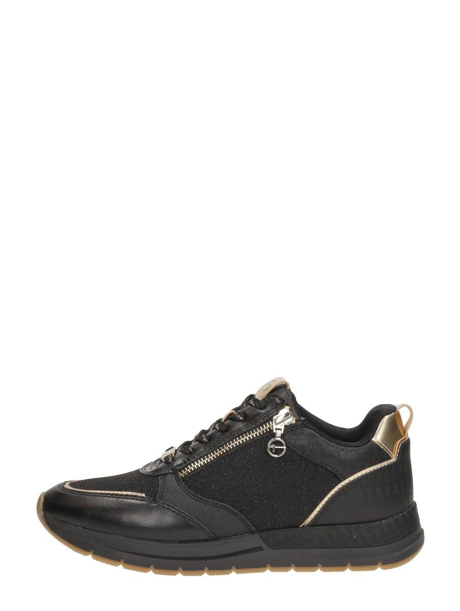 Tamaris - Sneakers Laag – zwart