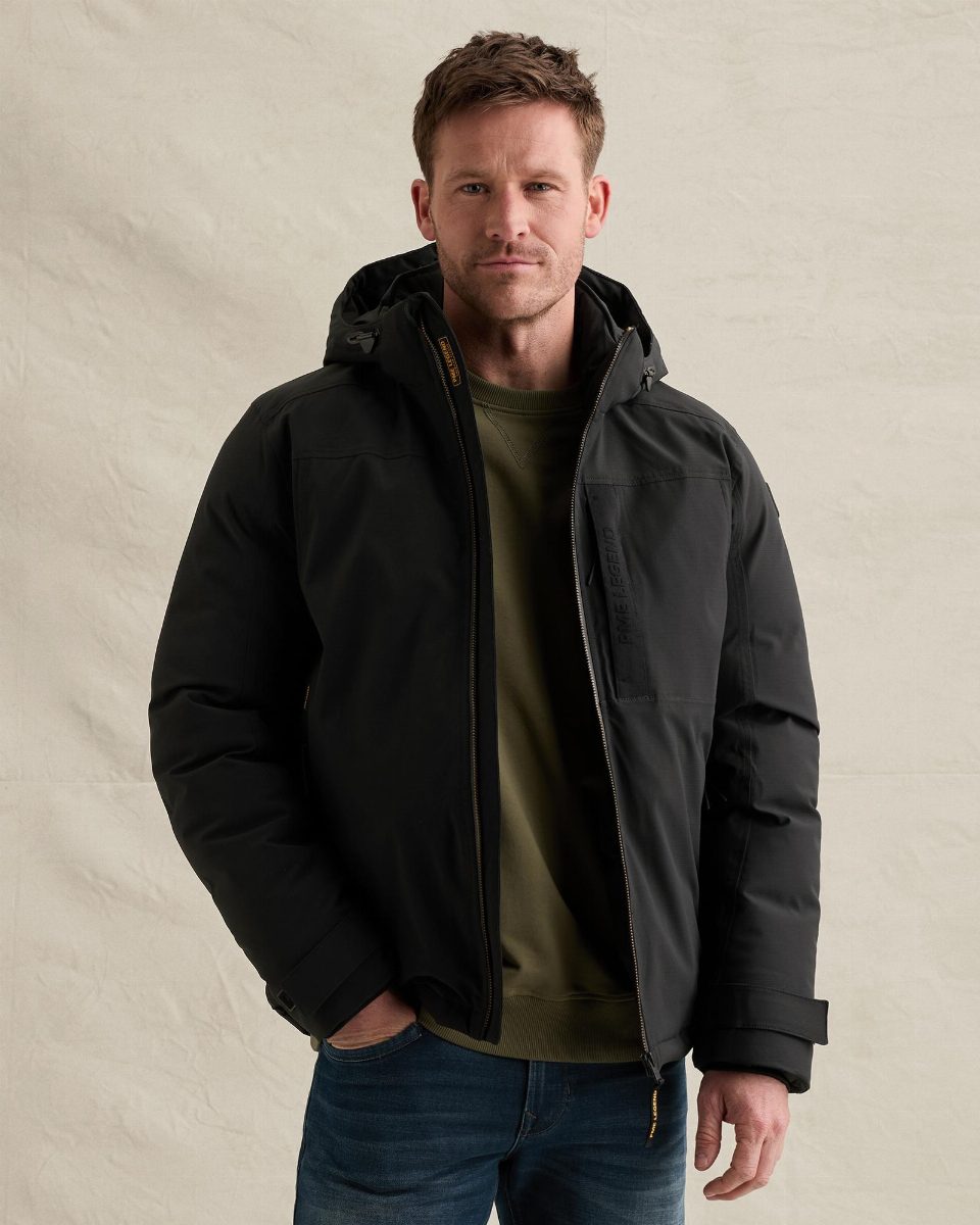 Crewcat jas – jet black
