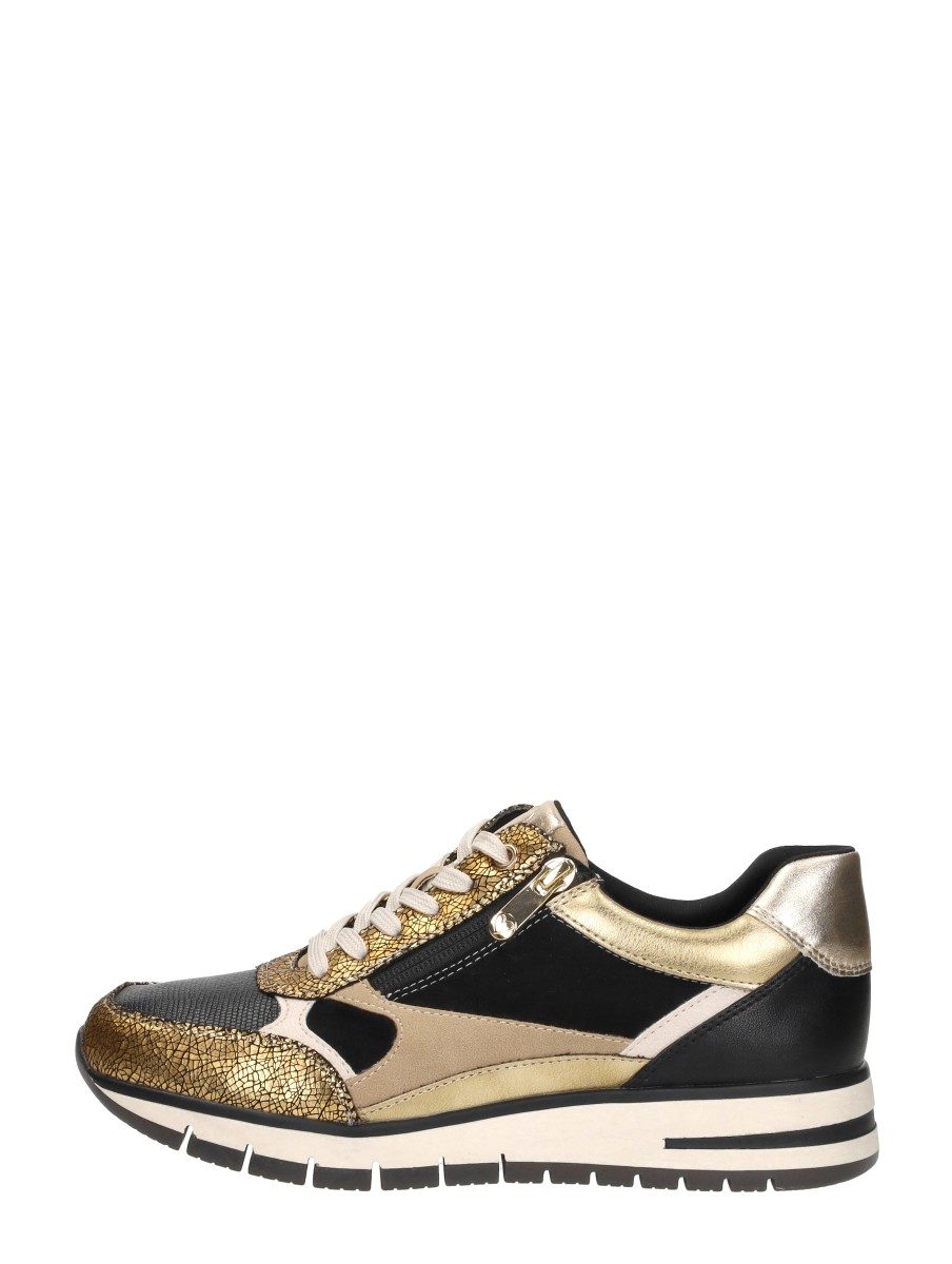 Marco tozzi - Sneakers Laag – goudkleur