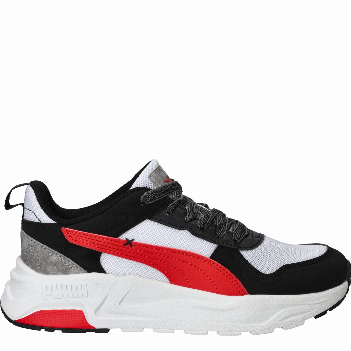 Puma Trinity 2 LT Mid 90s Sneakers Jongens Zwart