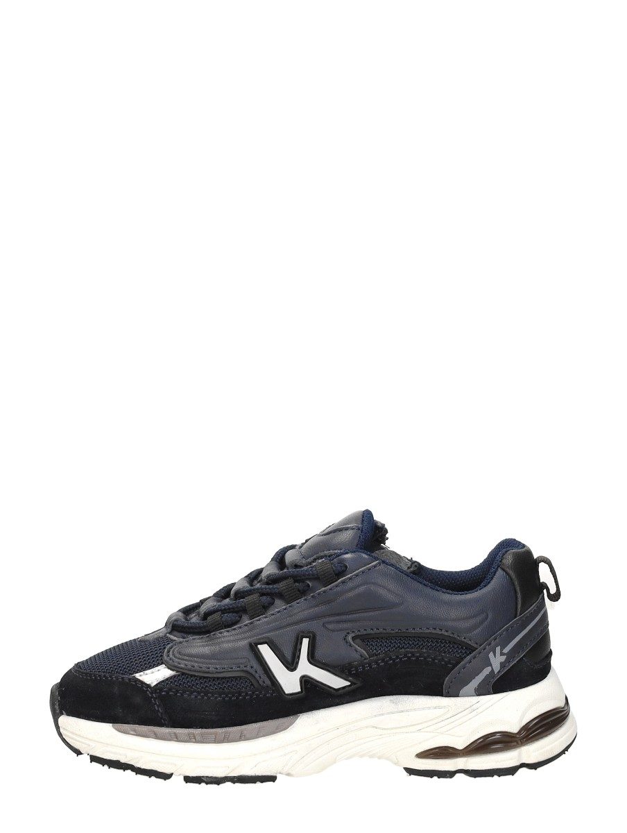 Keq - Sneakers Laag – blauw