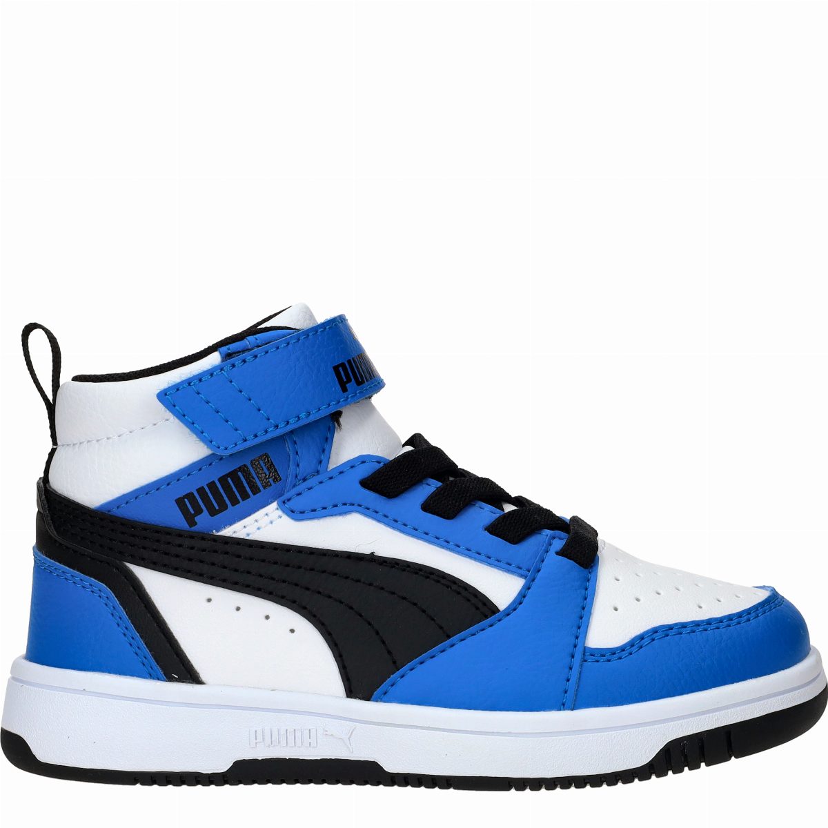 Puma Rebound V6 Mid Sneakers Jongens Blauw
