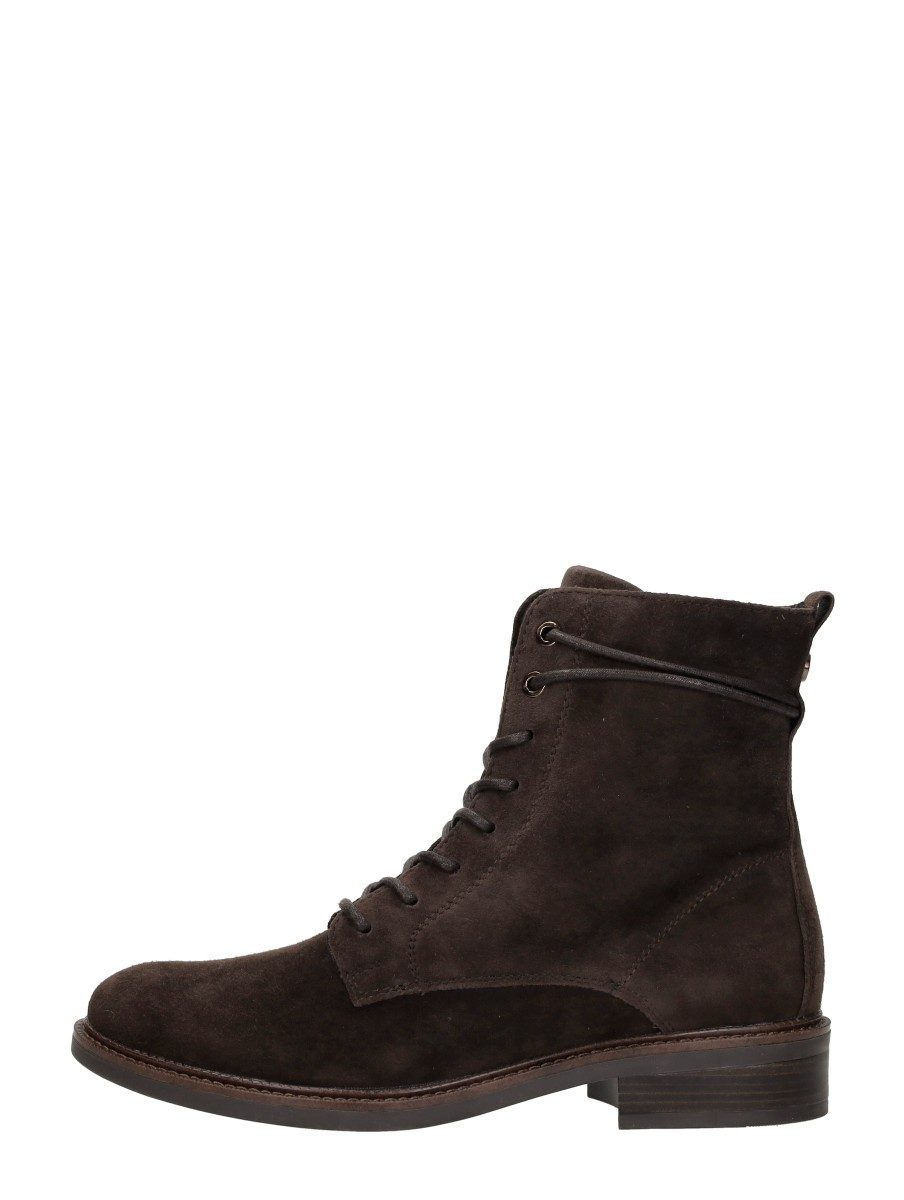 Remonte - Veterschoenen Hoog – donkerbruin