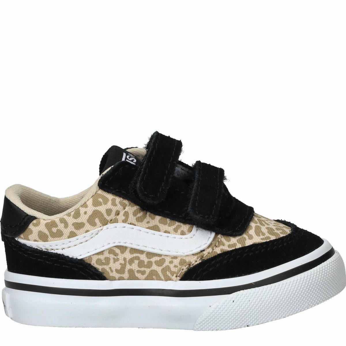 Vans Brooklyn LS V Leopard Sneakers Meisjes Zwart