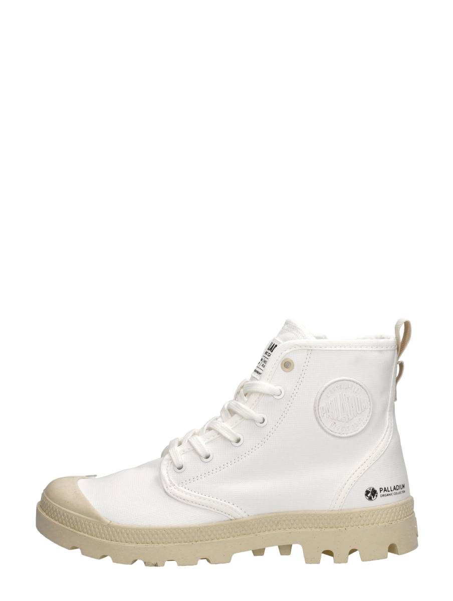 Palladium - Pampa Hi Zip Oragnic – wit