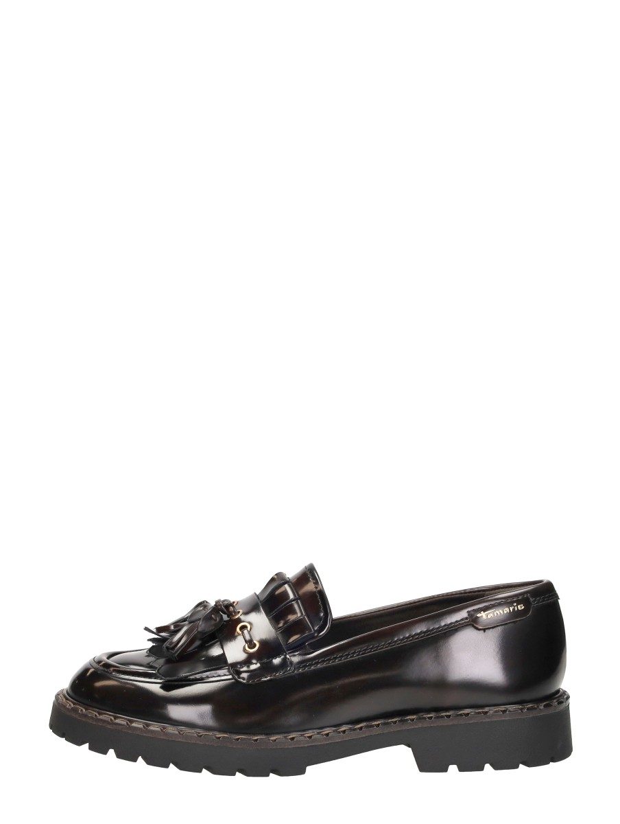 Tamaris - Mocassin – donkerbruin