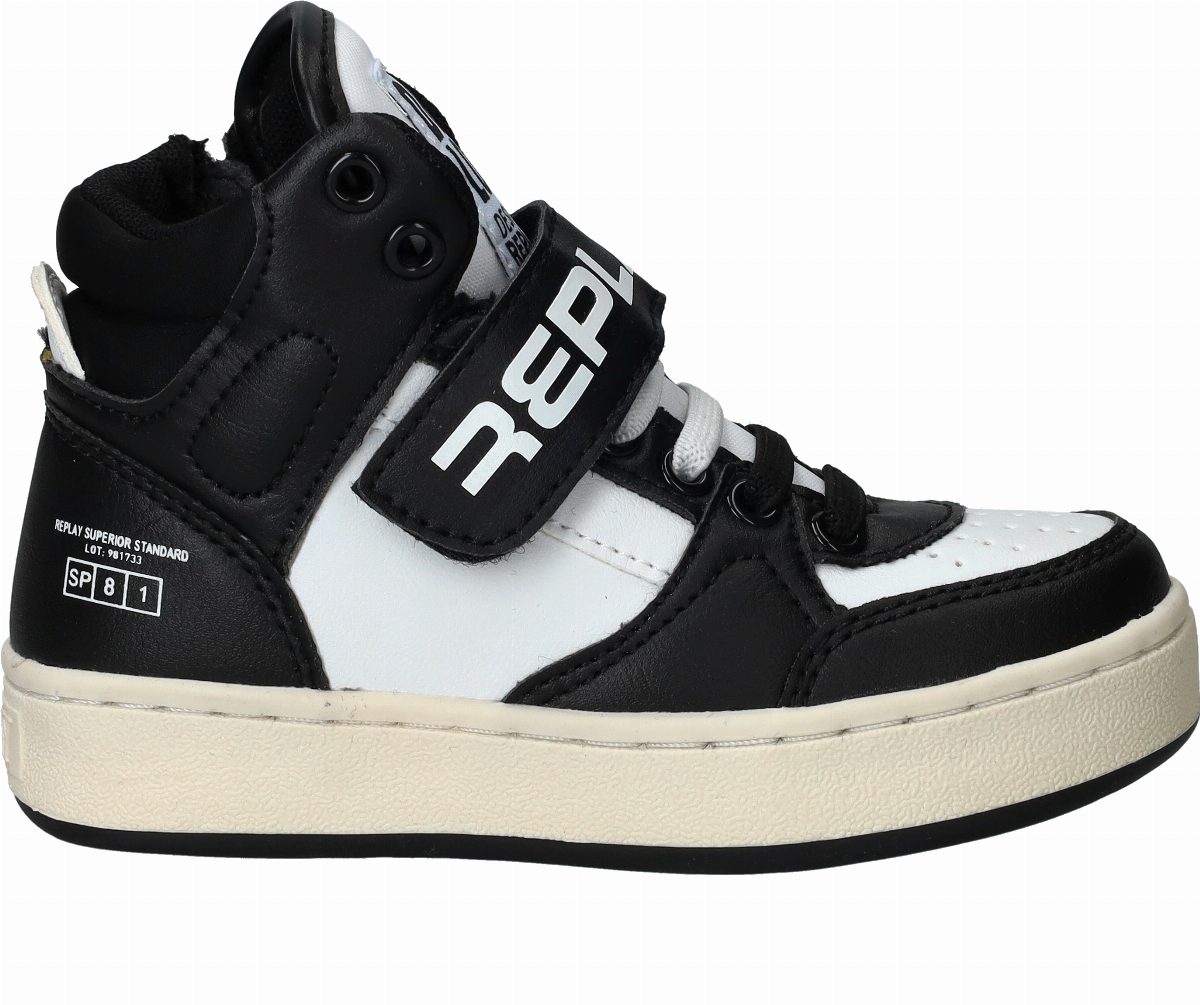 Replay Cobra Kid 4 Sneakers Jongens Zwart