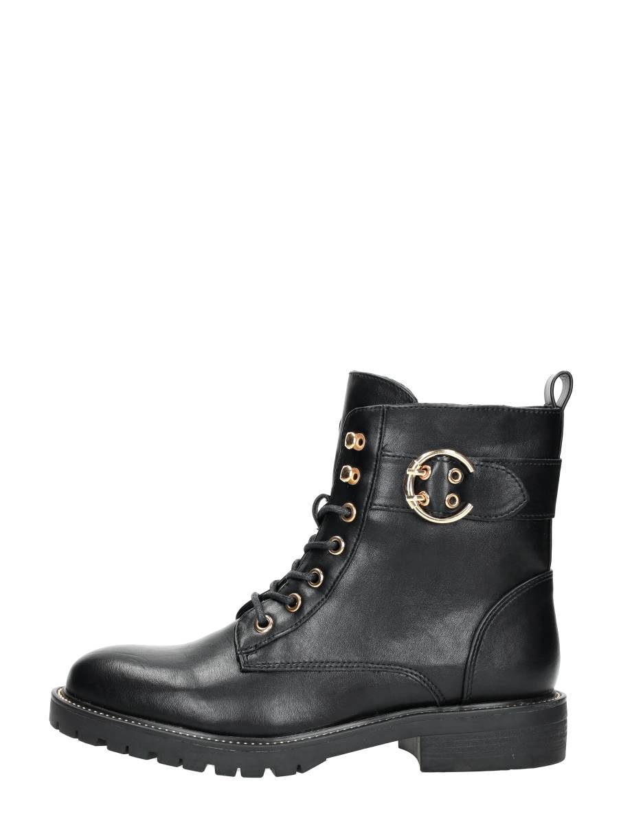 Sub55 - Veterschoenen Hoog – zwart