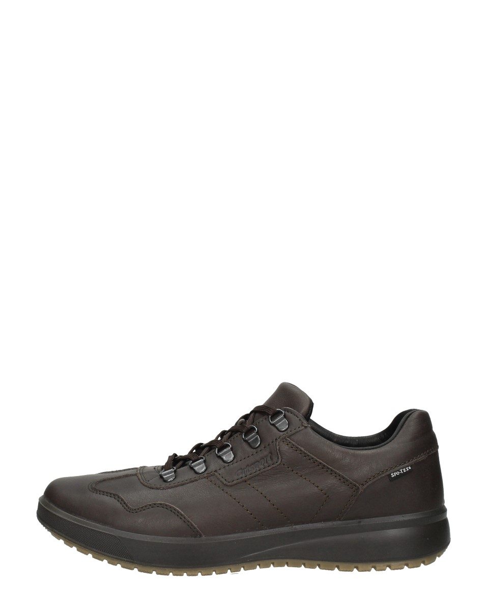 GriSport - Veterschoenen Laag – donkerbruin