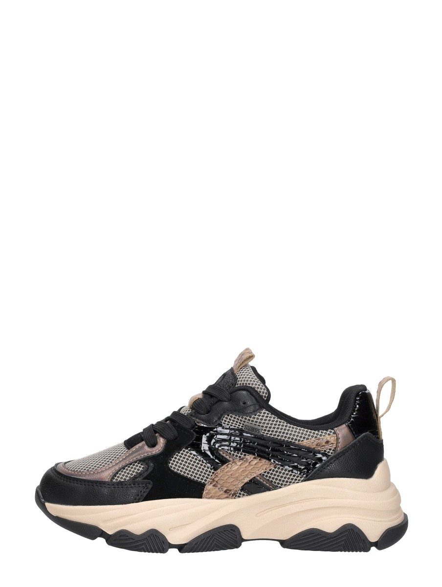 Sub55 - Sneakers Laag – zwart