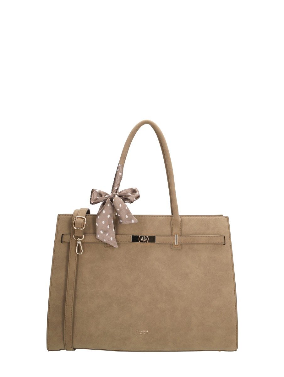 Charm London - Damestassen – taupe