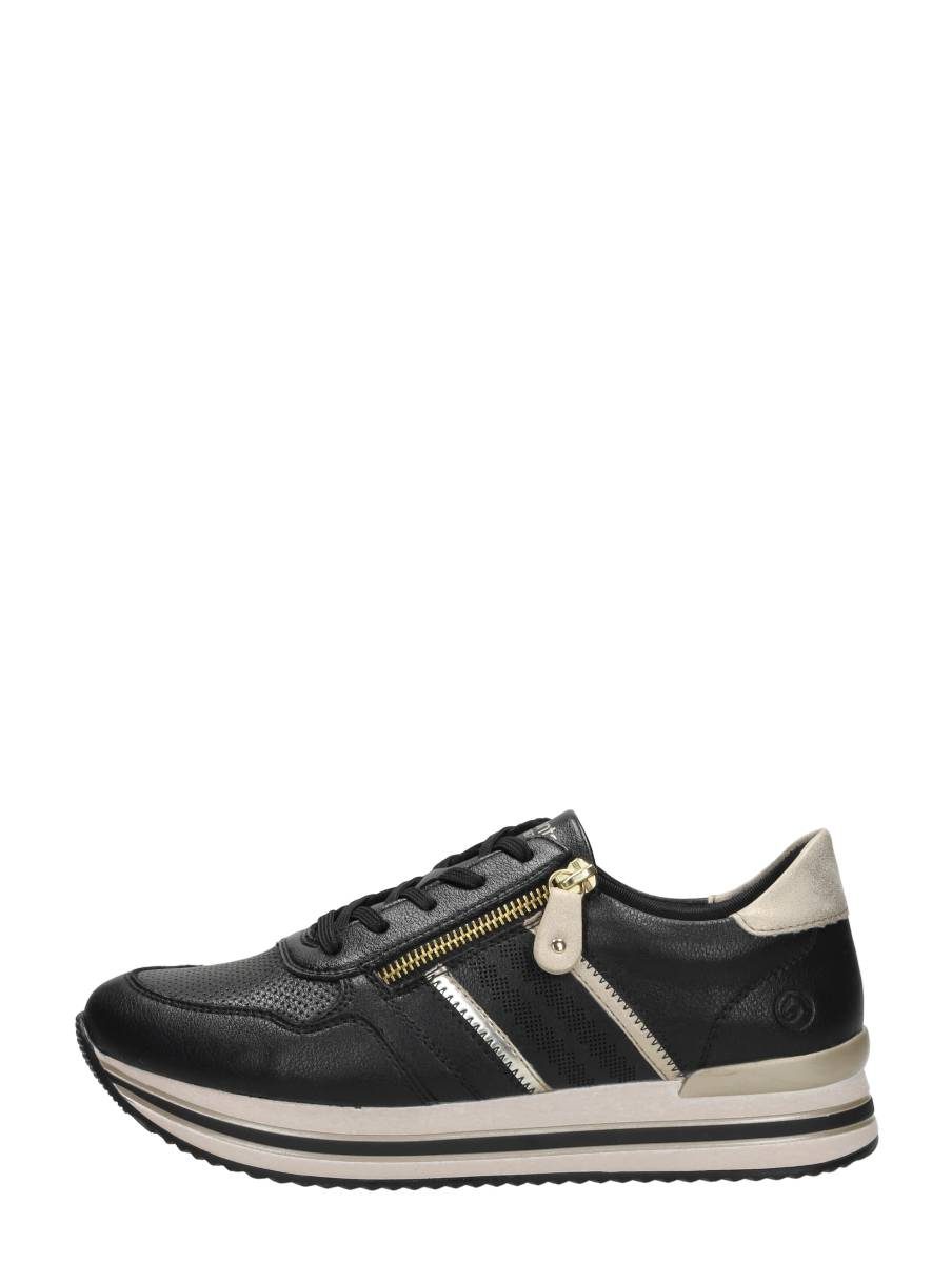 Remonte - Veterschoenen Laag – zwart