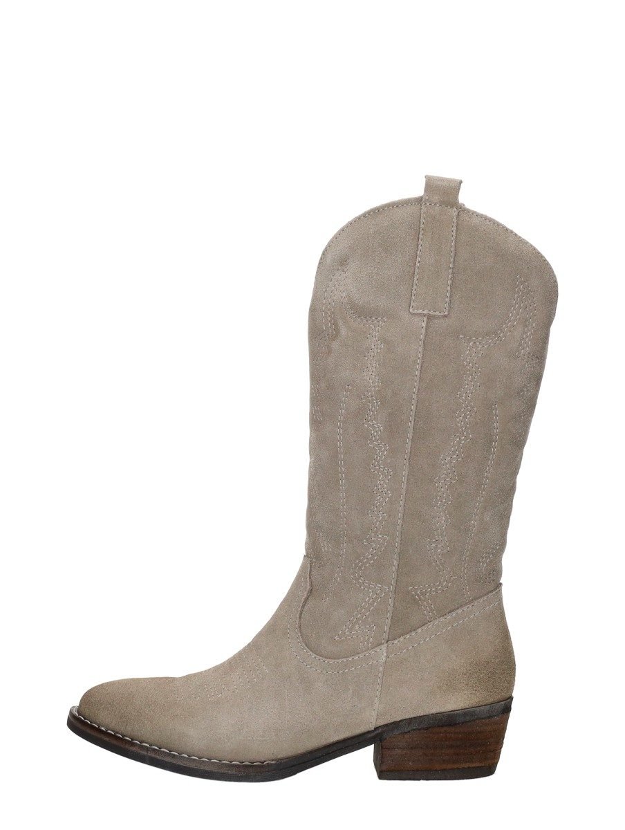 Sub55 - Western Boots – beige