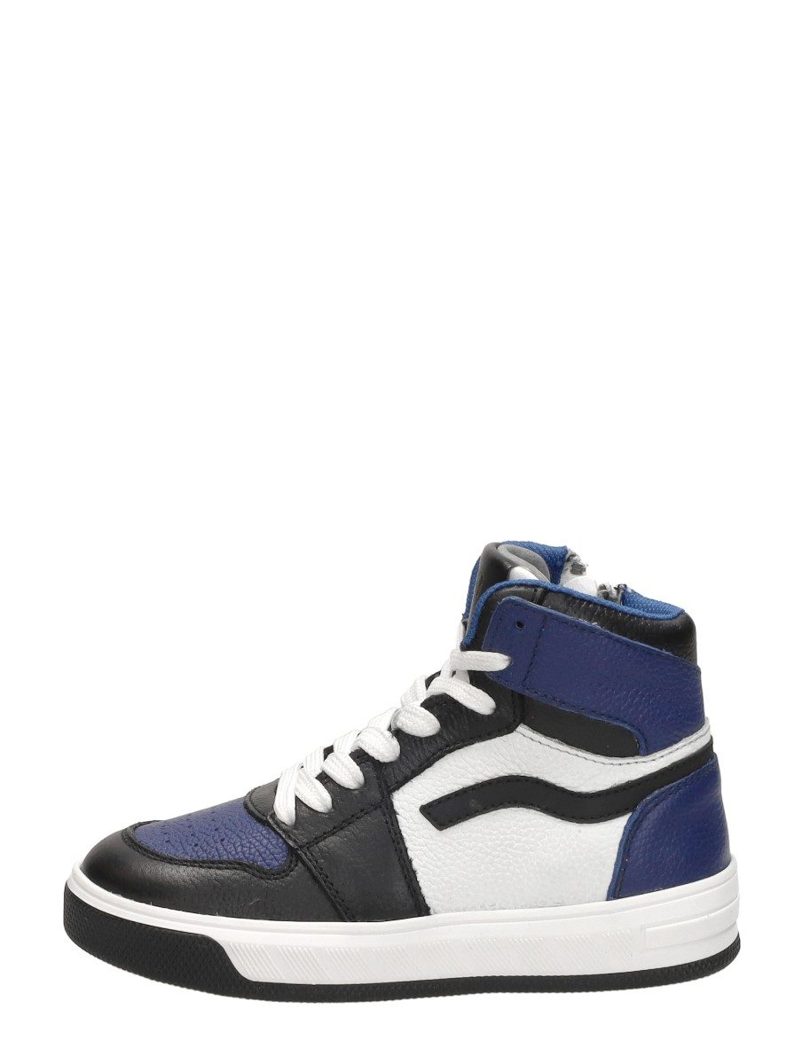 Keq - Veterschoenen Hoog – blauw