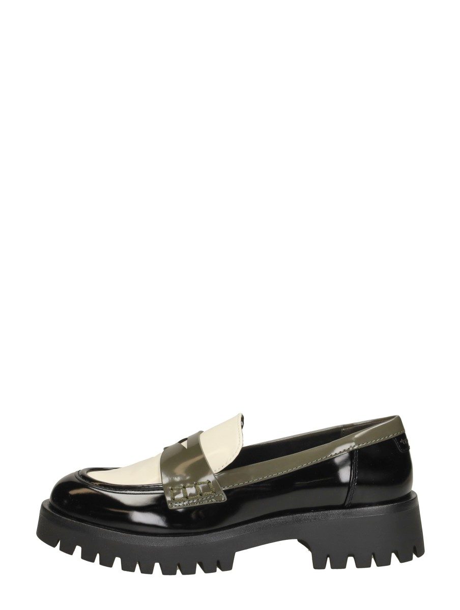 Tamaris - Mocassin – gebroken wit