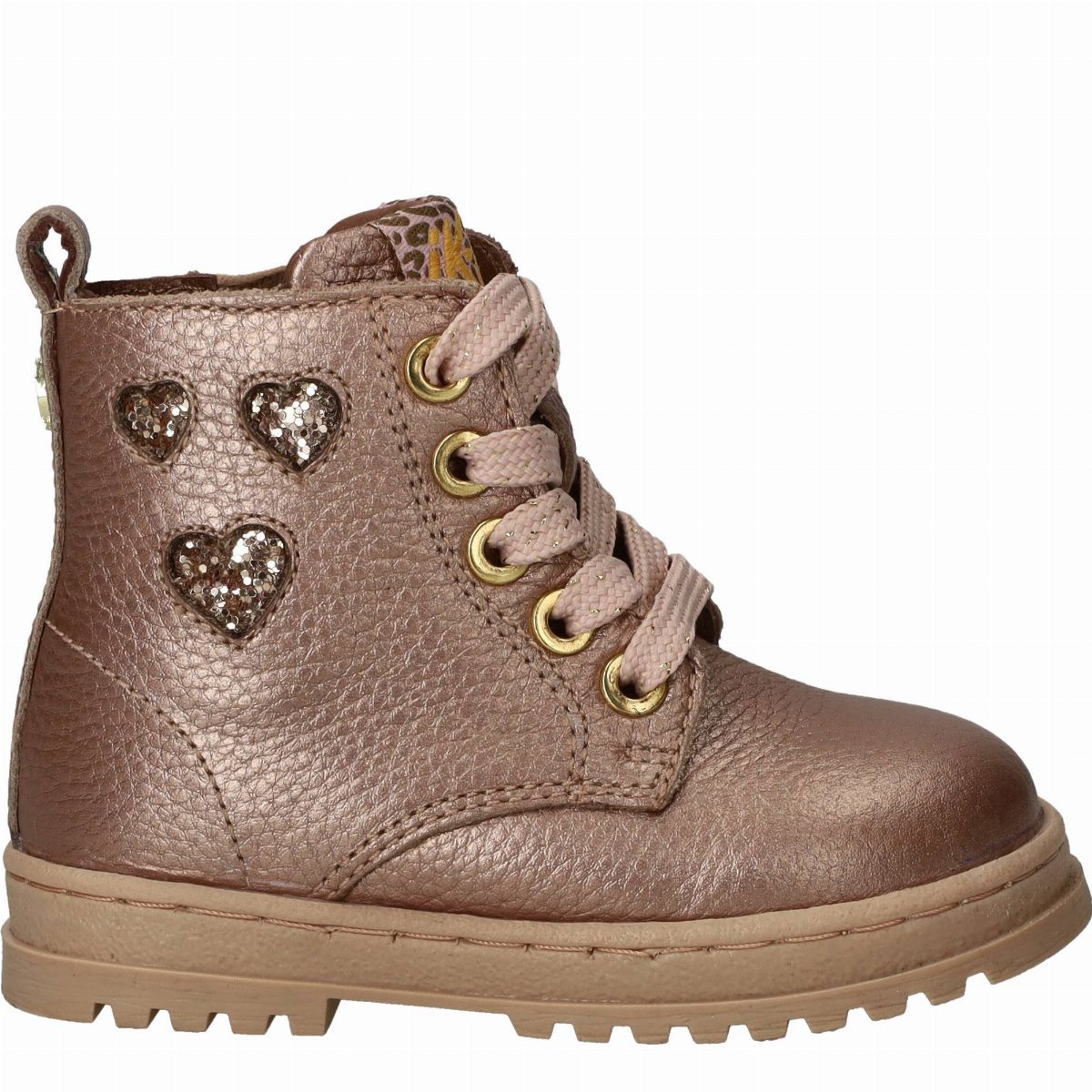IK-KE Veterboots Meisjes Roze
