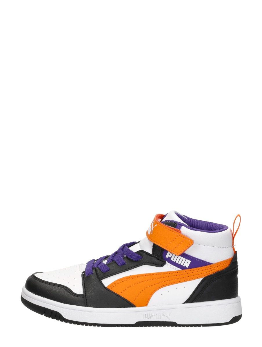 Puma - Puma Rebound V6 Mid Ac+ Ps – zwart