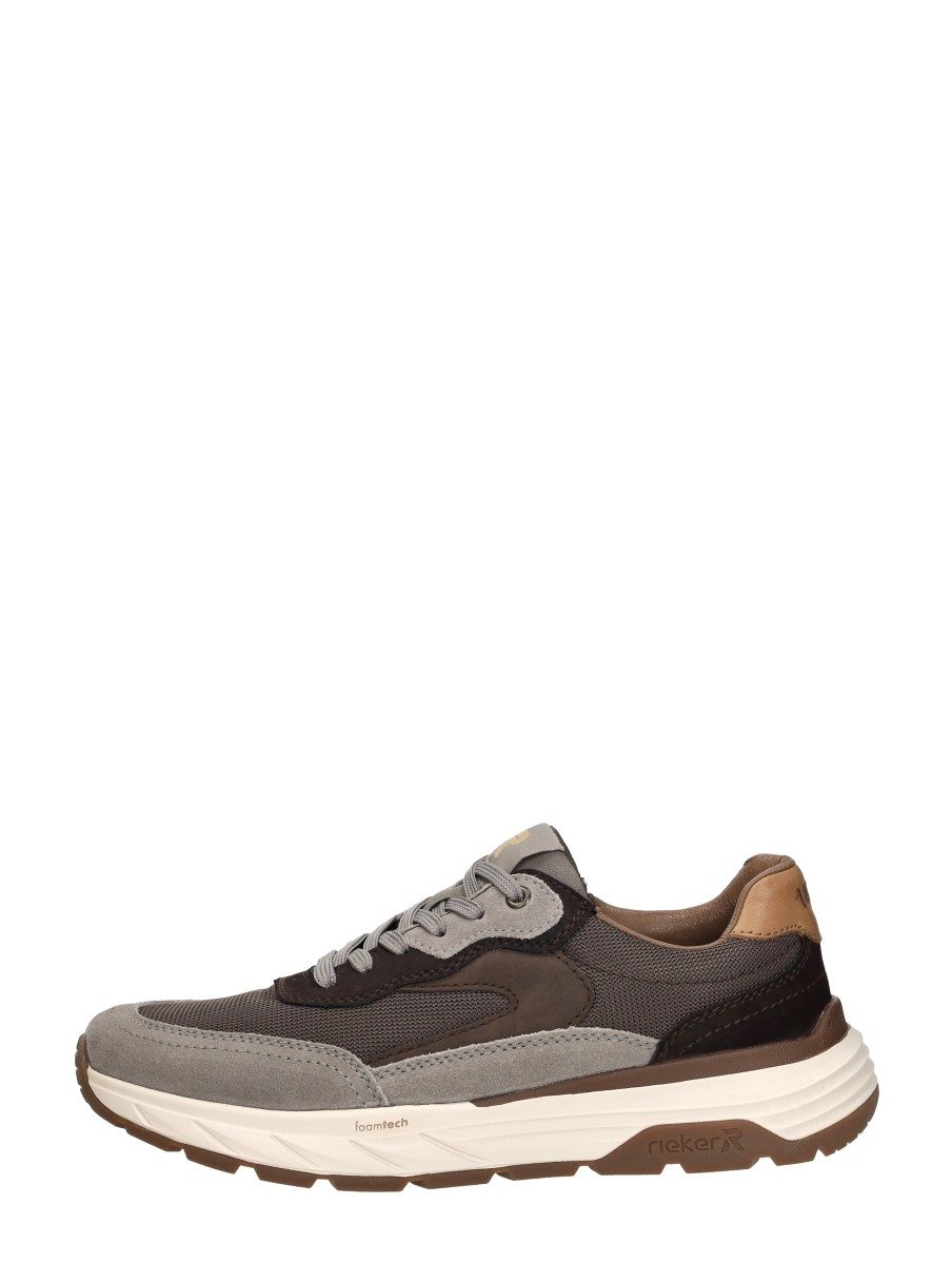 Rieker - Sneakers Laag – donkerbruin