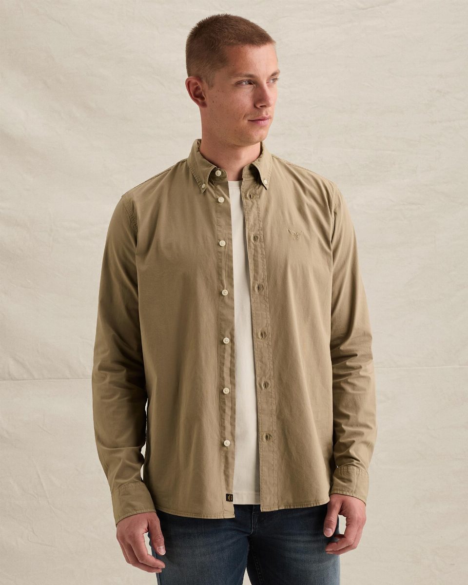 American Classic overhemd van poplin met stretch – fallen rock