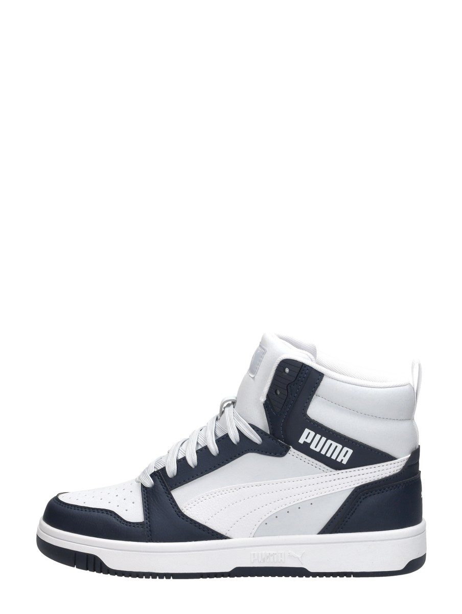 Puma - Puma Rebound V6 Mid Jr – blauw